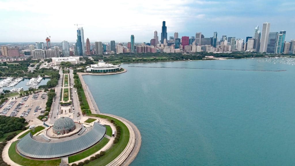 Adler Planetarium and 12th Street Beach, 1300 S. Lake Shore…